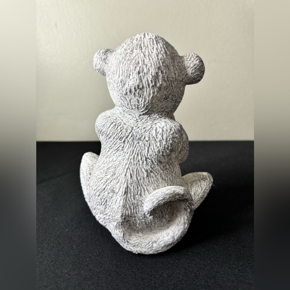 Silver and gold monkey sculpture - Picture 3 of 3